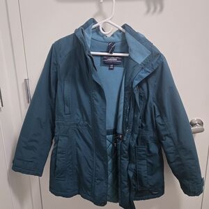 Lands' End Women's Teal Jacket